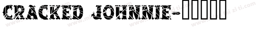 Cracked Johnnie字体转换
